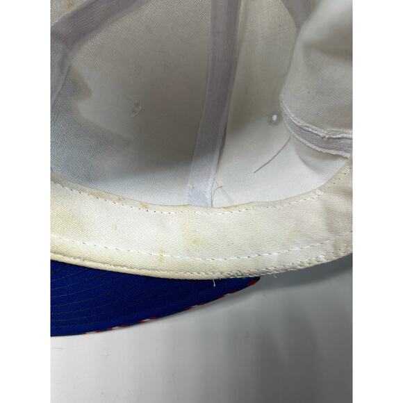 VTG 1992 Buffalo Bills Super Bowl autograph Bruce Smith Jeff Wright hat DAMAGED - Picture 16 of 16